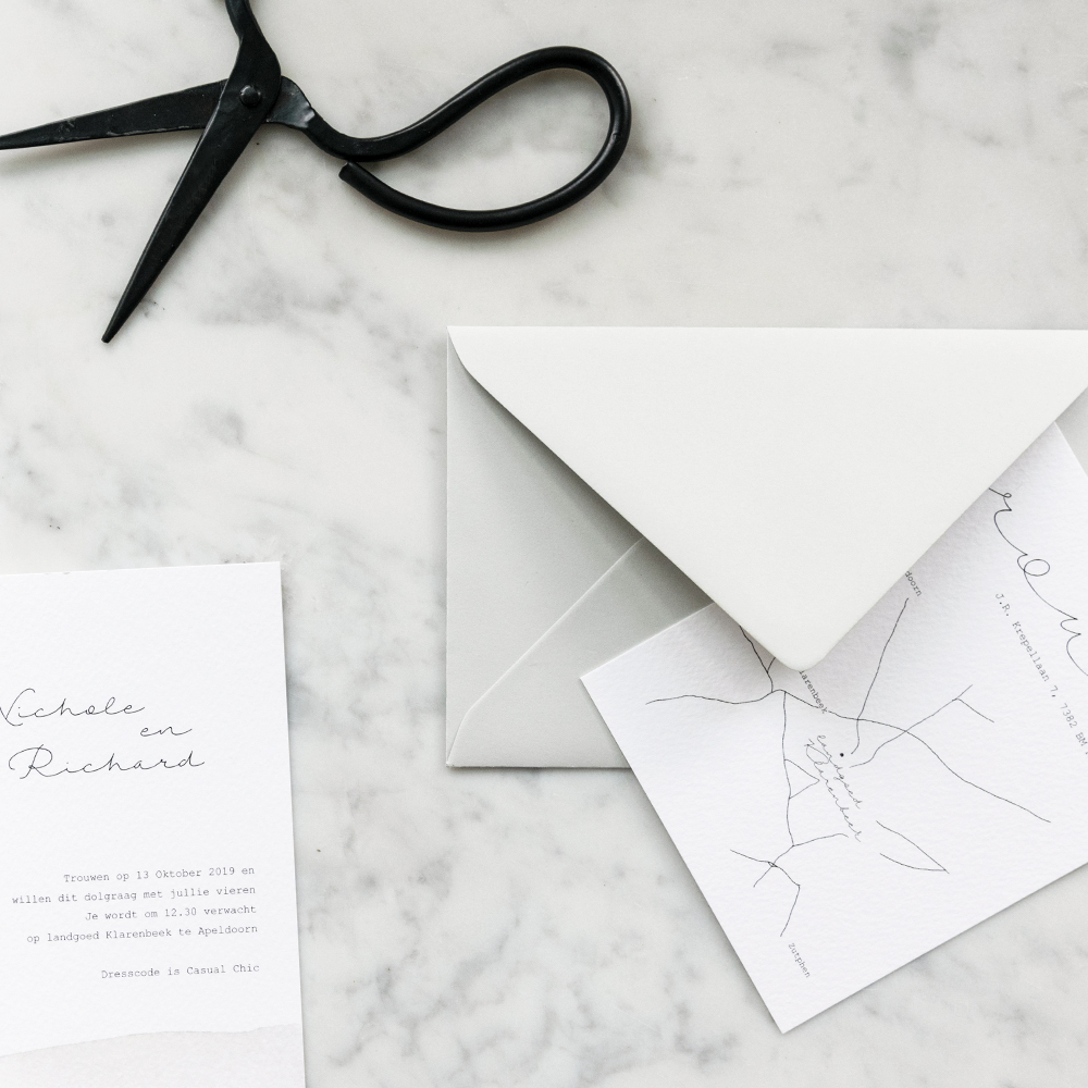 Studio Spruijt wedding invitation